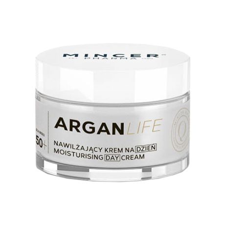 Mincer Pharma ArganLife Moisturising Day Cream № 801 Крем для лица, шеи и области декольте, 50 мл