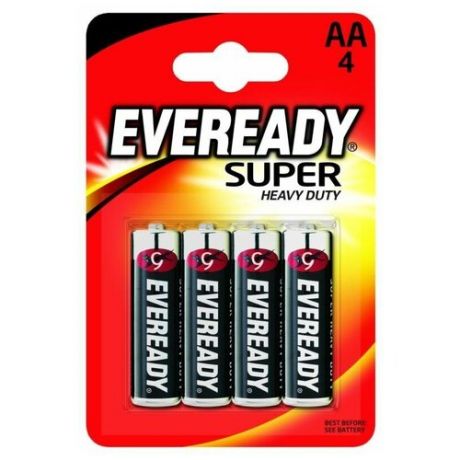 Батарейка AA - Energizer Eveready R6 1.5V 12 упаковок по 4шт