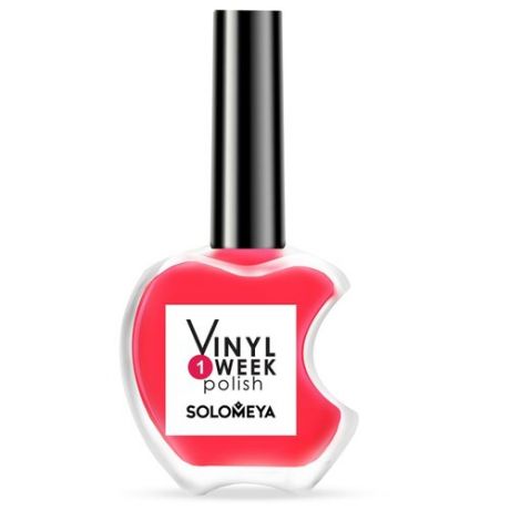 Solomeya Лак для ногтей One Week Vinyl Polish, 13 мл, Tea Rose №14