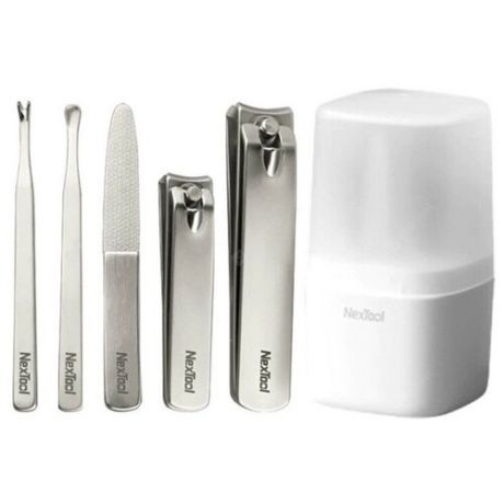 Маникюрный набор Xiaomi Nextool Nail Clipper Set, MS20011 (футляр и 5 предметов)