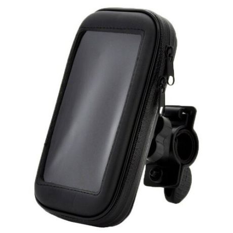 Держатель на руль велосипеда с защитным чехлом для смартфона /размер M/