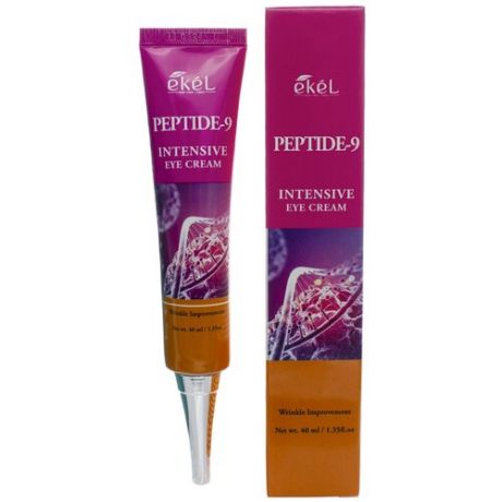 Ekel Крем для глаз укрепляющий с пептидами - Peptide-9 eye cream, 40мл