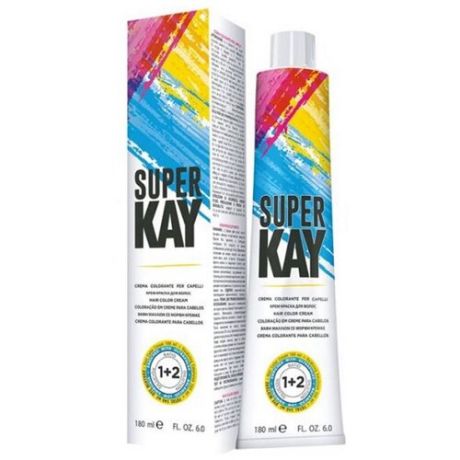 KayPro Super Kay крем-краска для волос, 4.00 коричнеый, 180 мл