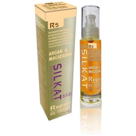 BES масло для волос R5 Oil Therapy (pH-6) Мультифункциональное 50 мл / профессиональная Итальянская косметика