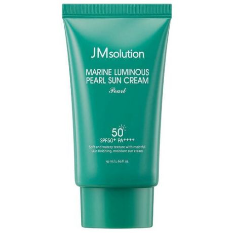 JMsolution Увлажняющий солнцезащитный крем MARINE LUMINOUS PEARL SUN CREAM SPF50+ PA++++, 50 мл