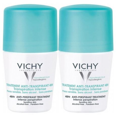 Vichy, Антиперспирант регулирующий избыточное потоотделение, ролик, 50 мл