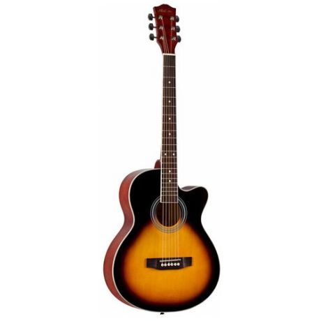 Акустическая гитара PHIL PRO AS - 3904 / 3TS (3- х тональный санбёрст)