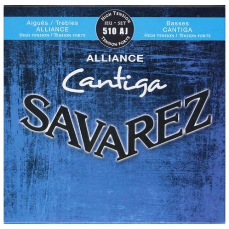 Струны для классической гитары Savarez 510AJ Alliance Cantiga Blue high tension