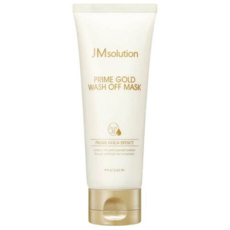 JMsolution Смываемая премиум-маска для лица с коллоидным золотом PRIME GOLD WASH OFF MASK, 100 мл