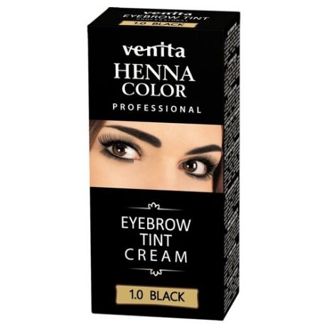 Venita Крем-хна для бровей Henna Color Professional, 15 г, brown