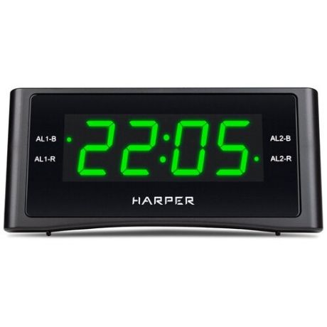 Радиобудильник HARPER HCLK-1006 (зеленые символы дисплея)