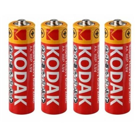 Батарейка, Kodak (источники питания, AA, 4 шт)
