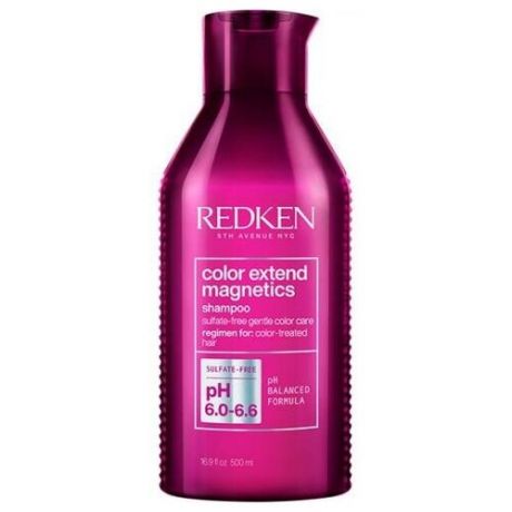 Redken Color Extend Magnetics Shampoo Шампунь с амино- ионами для защиты цвета окрашенных волос 500мл
