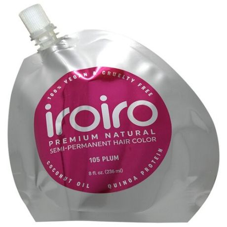 Краситель прямого действия Iroiro 105 plum, 118 мл