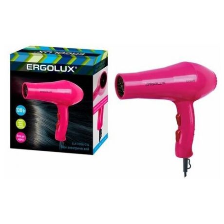 Фен ERGOLUX ELX-HD06-C14, розовый