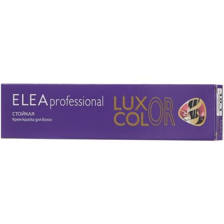 Elea Professional Luxor Color стойкая крем-краска для волос, 9.21 блондин фиолетово-пепельный, 60 мл