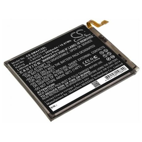 Аккумулятор CameronSino CS-SMA415SL для Samsung Galaxy A41 2020, SCV48, SC-41A, SM-A415, SM-A415D, SM-A415J, SM-A415F/DS, SM-A415F/DSN