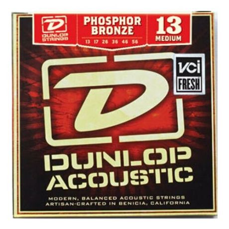 Dunlop Acoustic Phosphor Bronze Medium DAP1356 (13-56) струны для акустической гитары