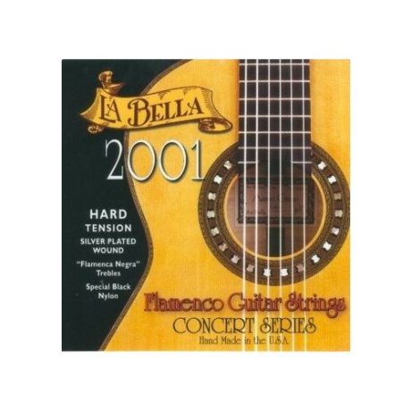 La Bella Classical Flamenco Hard Tension 2001 струны для классической гитары