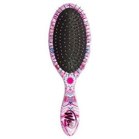 Щетка Wet Brush для спутанных волос, бохо розовая
