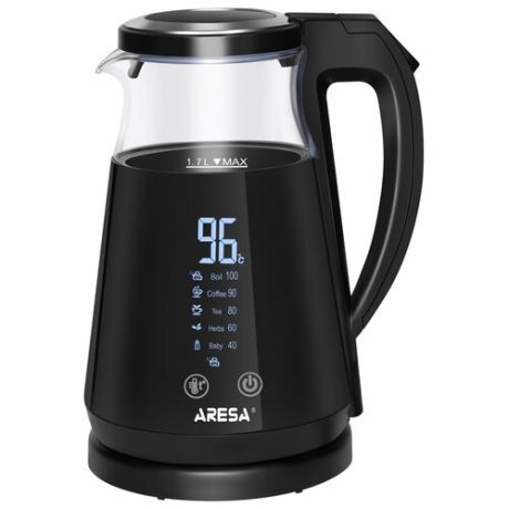 Чайник ARESA AR-3463, черный