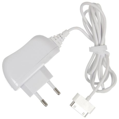 Сетевое зарядное устройство Deppa 30-pin для Apple 1A белый 23124