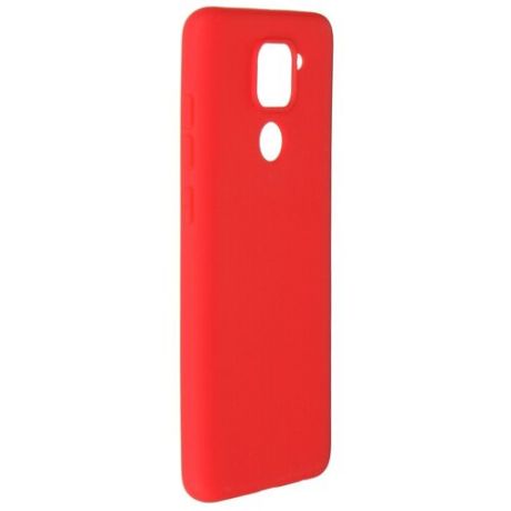 Чехол Alwio для Xiaomi Redmi Note 9 Silicone Soft Touch Red ASTRMN9RD