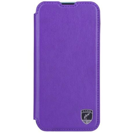 Чехол книжка для Apple iPhone 13 G-Case Slim Premium, фиолетовый