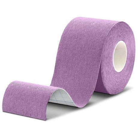 Кинезио тейп для лица Ayoume Kinesiology Tape Roll фиолетовый (5 см*5 м)