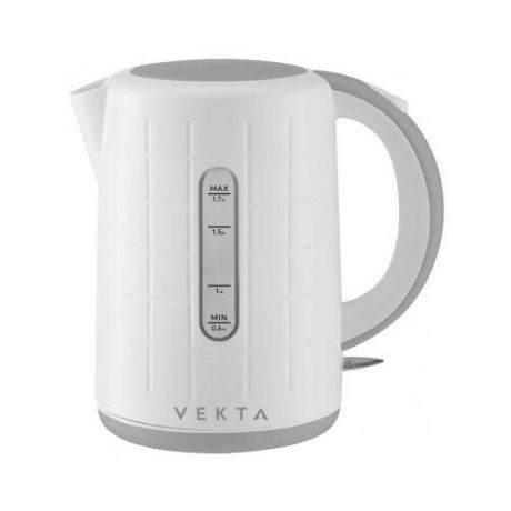 Чайник электрический Vekta KMP- 1707 Белый / Серый