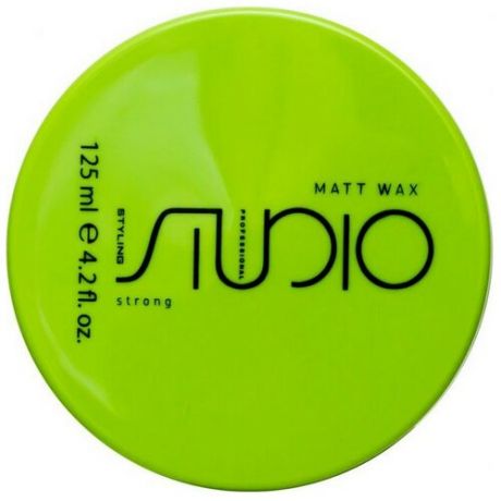 Матовый воск для укладки волос сильной фиксации «Matt Wax