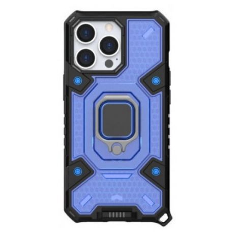 Чехол-бампер Honeycomb Armor для Apple iPhone 13 Pro Max синий