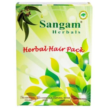 Маска для волос травяная «Sangam Herbals», 100 гр