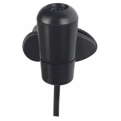 Микрофон-клипса компьютерный Perfeo M-1 черный (кабель 1,8 м, разъём 3,5 мм) (PF_A4423)