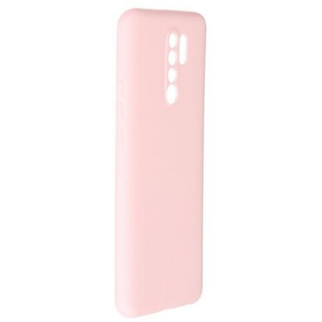 Чехол Alwio для Xiaomi Redmi 9 Silicone Soft Touch Light Pink ASTRM9PK