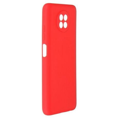 Чехол Alwio для Xiaomi Redmi Note 9T Silicone Soft Touch Red ASTXRN9TRD