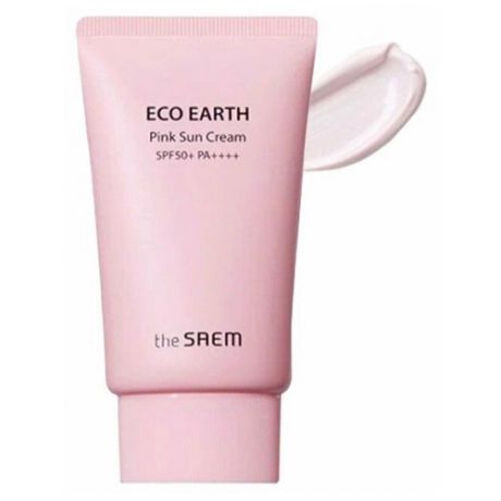 Солнцезащитный крем The SAEM Eco Earth Pink Sun Cream EX (50 мл)