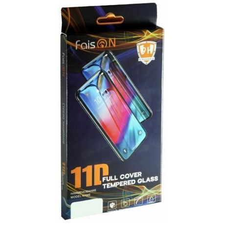 Защитное стекло FaisON для SAMSUNG Galaxy A42, GL-07, Full Screen, 11D, чёрный