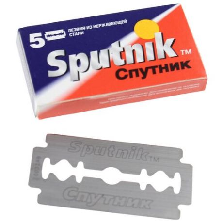 Лезвия для Т-образного станка Gillette Sputnik Stainless, 5 уп.