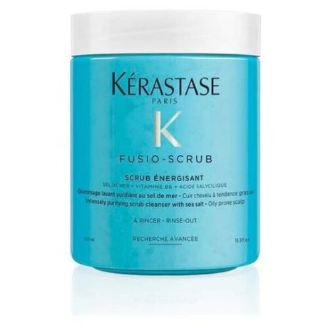 Kerastase Fusio Scrub Energisant - Очищающий тонизирующий скраб для кожи головы 325 мл