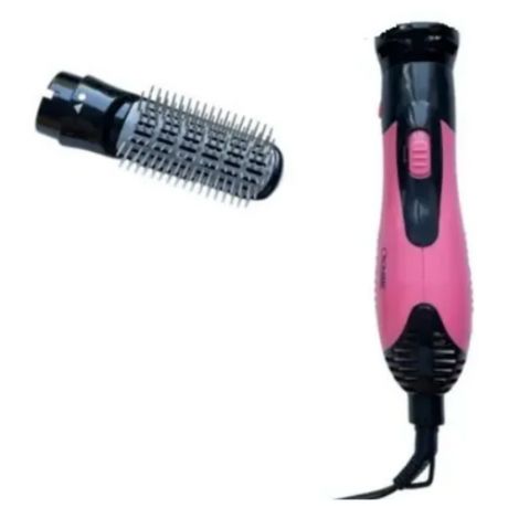 Фен-щетка для волос CRONIER 800-1 / Стайлер для укладки волос / Фен для сушки и выпрямления волос