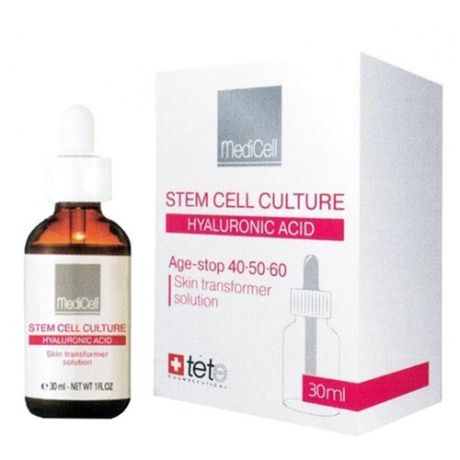 Сыворотка TETe Cosmeceutical MediCell Skin Transformer Solution трансформирующая для интенсивного омоложения для лица, 30 мл