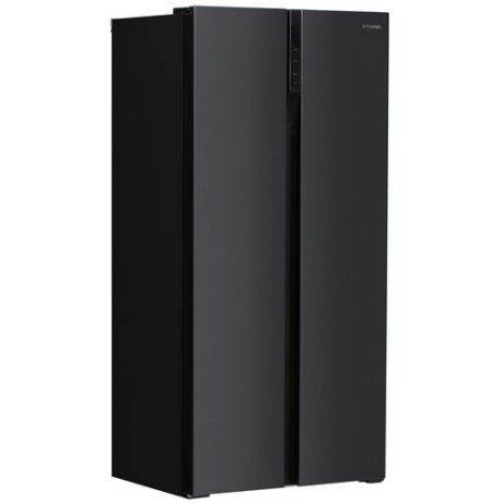Холодильник Hyundai CS4505F черная сталь, черный