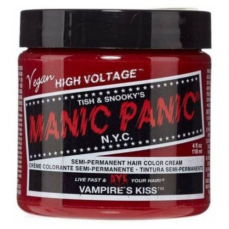 Крем Manic Panic High Voltage Vampire's Kiss кровавый оттенок, 118 мл