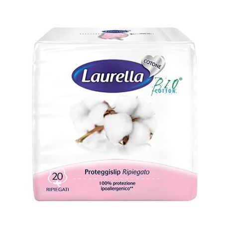 Laurella прокладки ежедневные Cotton Proteggislip Ripiegato, 20 шт.
