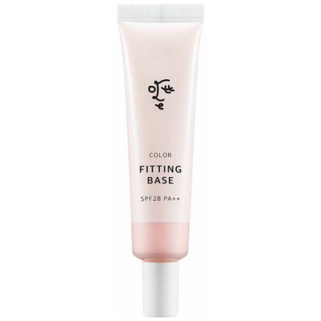 Ottie Цветная база под макияж Color Fitting Base SPF28, 20 мл, 01 pink