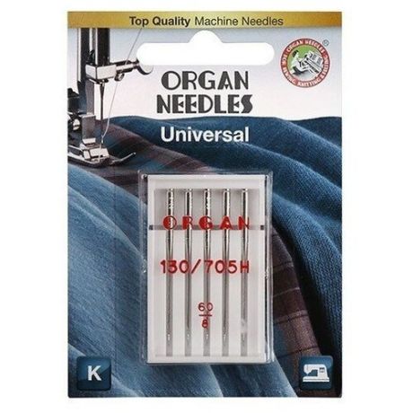 Игла/иглы Organ Universal 60 серебристый