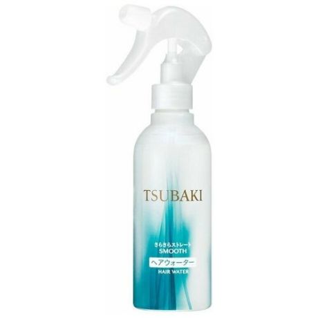Shiseido Tsubaki Smooth Разглаживающий спрей для волос с маслом камелии и защитой от термического воздействия, 220 мл