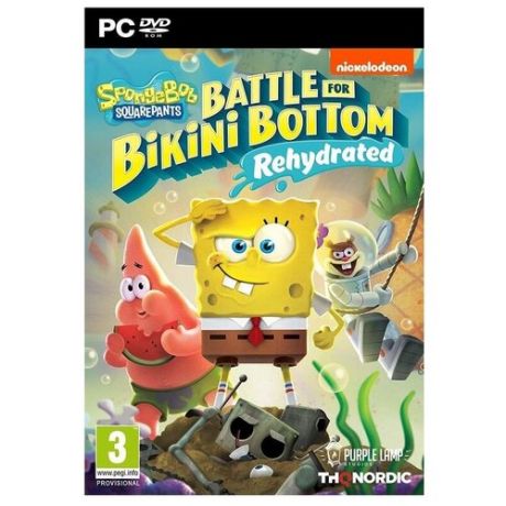 Игра для PlayStation 4 SpongeBob SquarePants: Battle for Bikini Bottom - Rehydrated, русские субтитры