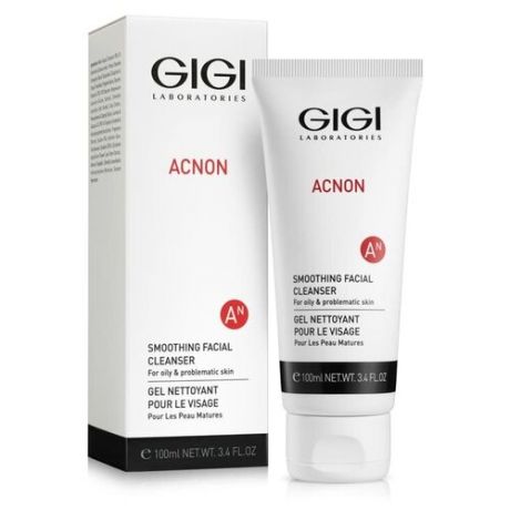 Gigi мыло для глубокого очищения Acnon Smoothing facial cleanser, 200 мл